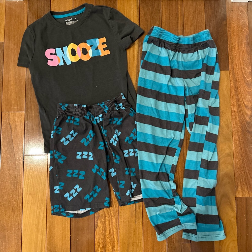 Cat & Jack Gray and Blue Pajama Set